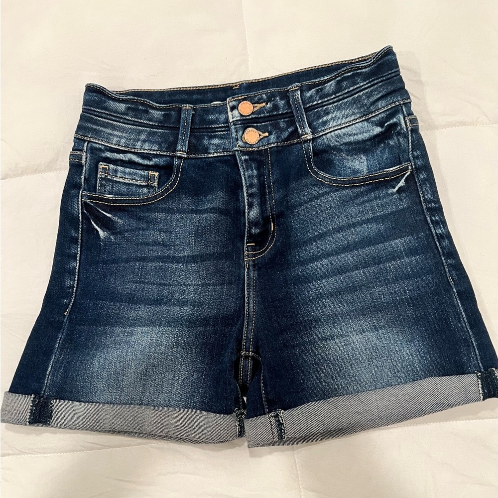 KanCan High Rise Denim Shorts